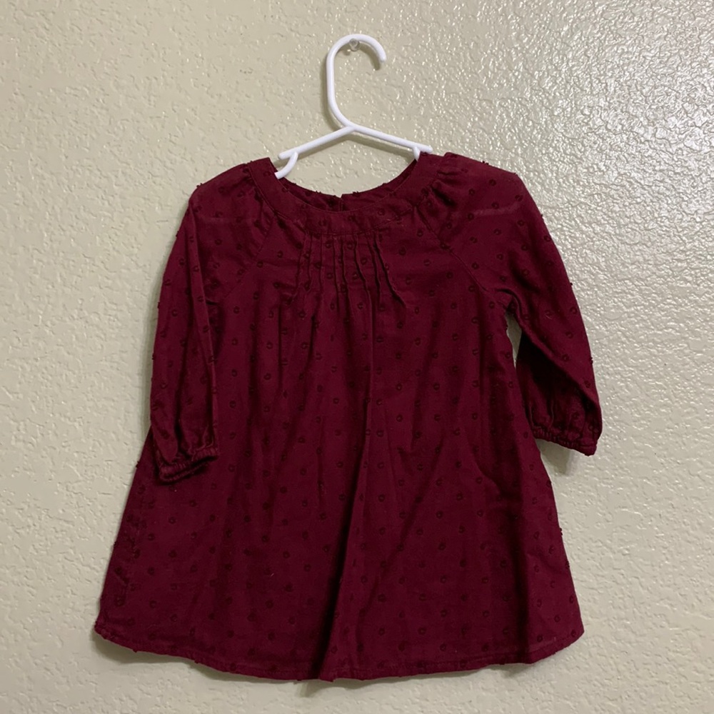 Burgundy Dress